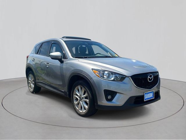 Liquid Silver Metallic 2014 Mazda CX-5 Grand Touring AWD SUV / Crossover All-Wheel Drive 6-Speed Automatic