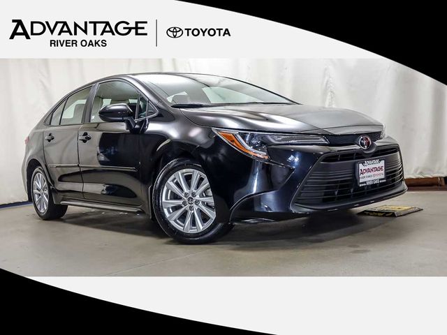 Midnight Black Metallic 2025 Toyota Corolla Sedan Front-Wheel Drive Continuously Variable Transmission