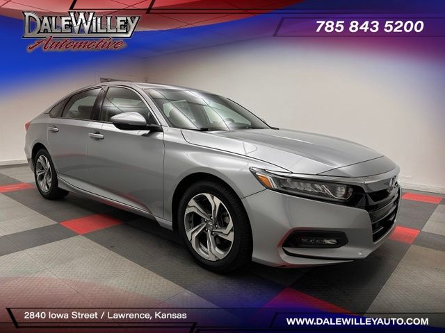 Lunar Silver Metallic 2019 Honda Accord Sedan Front-Wheel Drive Continuously Variable Transmission