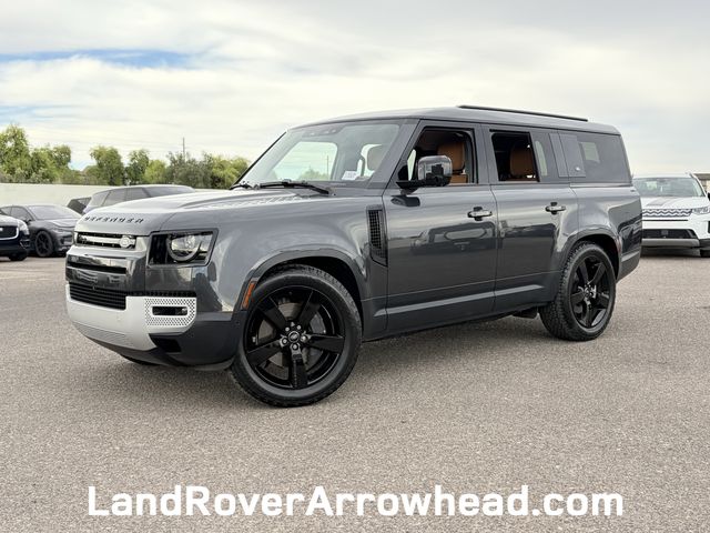 Carpathian Gray Premium Metallic 2024 Land Rover Defender 130 P400 S AWD SUV / Crossover All-Wheel Drive 8-Speed Automatic