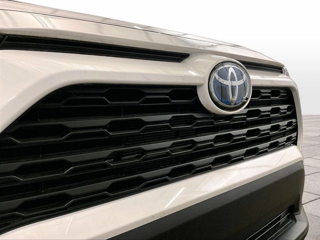 2021 Toyota RAV4 Hybrid LE White at Phil Fitts Ford