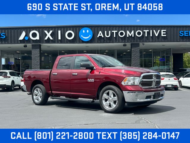Delmonico Red Pearlcoat 2017 RAM 1500 Pickup Truck Four-Wheel Drive 8-Speed Automatic