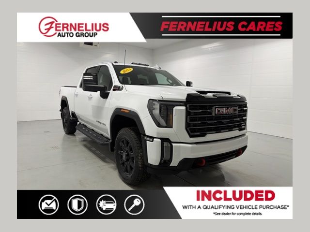 Summit White 2024 GMC Sierra 3500HD Pickup Truck Four-Wheel Drive Automatic