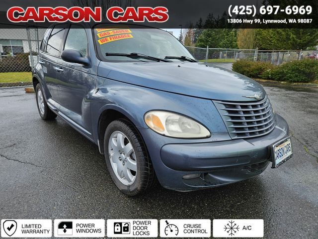 2003 Blue Chrysler PT Cruiser for Sale In Lynnwood WA - Everett WA - Seattle WA at Carson Cars Stock 32288 VIN 3C8FY58BX3T538944