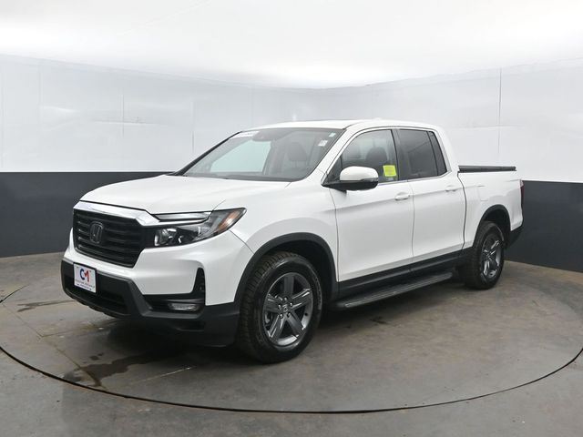 Platinum White Pearl 2023 Honda Ridgeline RTL AWD Pickup Truck All-Wheel Drive 9-Speed Automatic