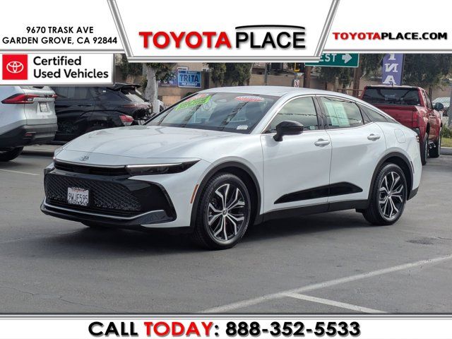 Oxygen White 2026 Toyota Crown XLE AWD Sedan All-Wheel Drive Continuously Variable Transmission