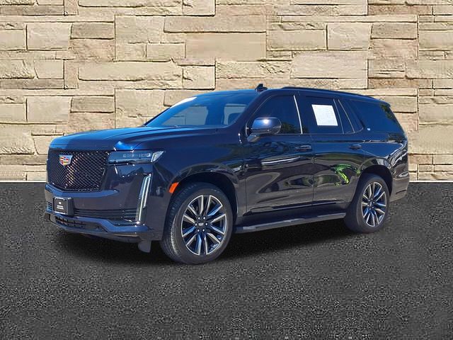 Dark Moon Blue Metallic 2023 Cadillac Escalade SUV / Crossover Four-Wheel Drive Automatic