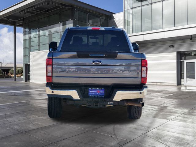 2022 Gray Metallic Ford Super Duty F-350 SRW Lariat 4X4 Truck