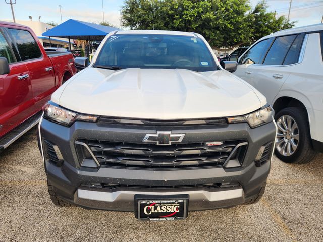 2025 Chevrolet Colorado Trail Boss White at Classic Elite Chevrolet Sugar Land