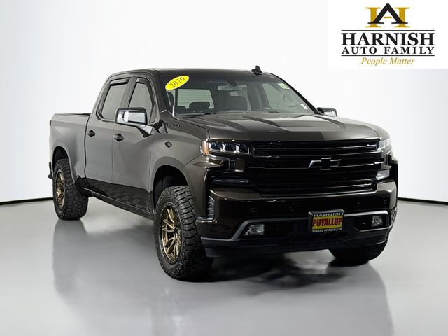 Havana Brown Metallic 2020 Chevrolet Silverado 1500 Pickup Truck Four-Wheel Drive 8-Speed Automatic