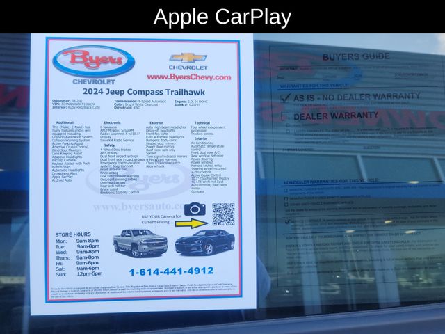 Used 2024 Jeep Compass For Sale in Grove City, OH