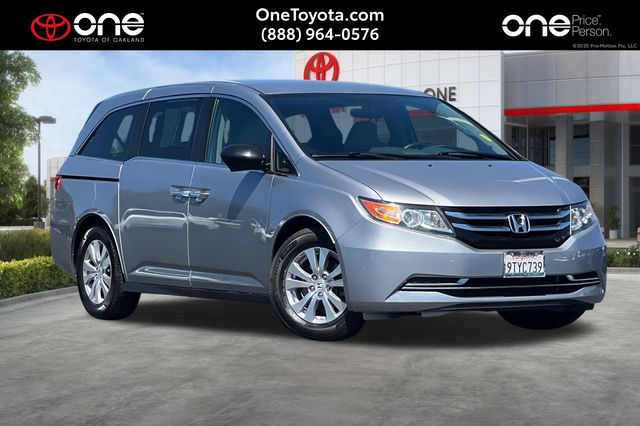 Silver 2016 Honda Odyssey EX FWD Minivan Front-Wheel Drive 6-Speed Automatic
