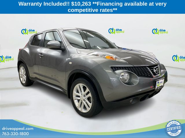 Gray (Gun Metallic) 2014 Nissan Juke SUV / Crossover All-Wheel Drive Continuously Variable Transmission