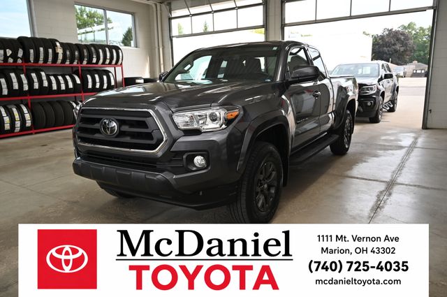 Magnetic Gray Metallic 2022 Toyota Tacoma Pickup Truck Four-Wheel Drive 6-Speed Automatic