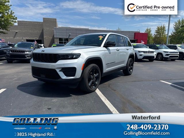 Silver Zynith 2023 Jeep Grand Cherokee SUV / Crossover Four-Wheel Drive 8-Speed Automatic