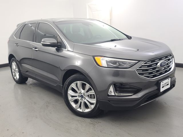 Gray (Magnetic Metallic) 2019 Ford Edge Titanium AWD SUV / Crossover All-Wheel Drive 8-Speed Automatic