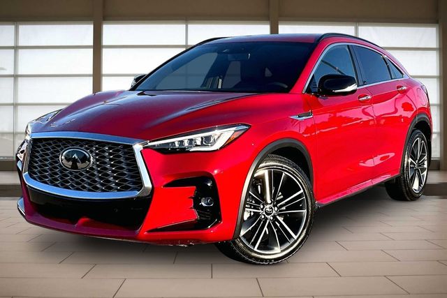 Dynamic Sunstone Red 2025 INFINITI QX55 SUV / Crossover All-Wheel Drive Continuously Variable Transmission