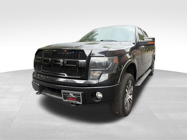 Black 2014 Ford F-150 Pickup Truck Four-Wheel Drive 6-Speed Automatic