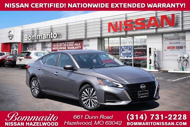 Gray (Gun Metallic) 2025 Nissan Altima Sedan Front-Wheel Drive Continuously Variable Transmission