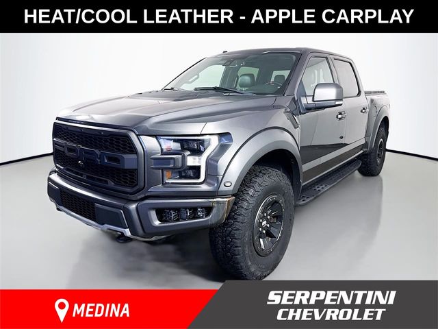 Gray (Magnetic Metallic) 2018 Ford F-150 Raptor SuperCrew 4WD Pickup Truck Four-Wheel Drive Automatic