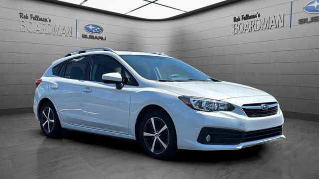 Crystal White Pearl 2020 Subaru Impreza Hatchback All-Wheel Drive Continuously Variable Transmission