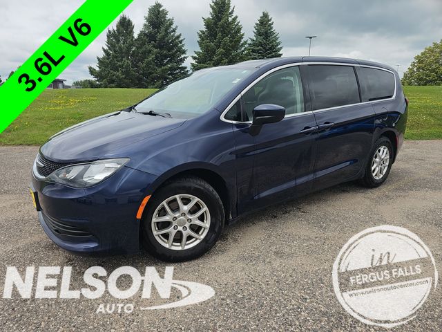 Jazz Blue Pearlcoat 2020 Chrysler Voyager Minivan Front-Wheel Drive 9-Speed Automatic