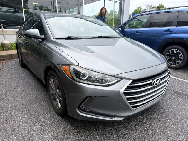 Galactic Gray 2017 Hyundai Elantra Sedan Front-Wheel Drive 6-Speed Automatic