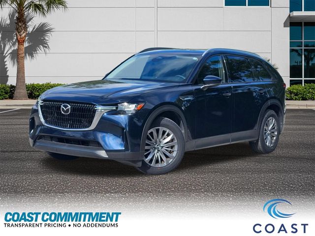 Crystal Blue 2024 Mazda CX-90 SUV / Crossover All-Wheel Drive 8-Speed Automatic
