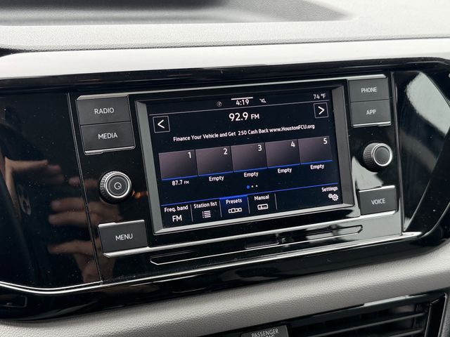 2024 Volkswagen Taos 1.5T S Black at DeMontrond Automotive Group