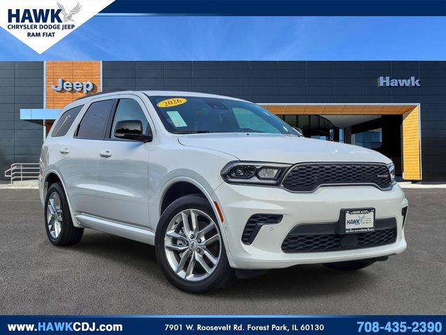 White Knuckle Clearcoat 2026 Dodge Durango SUV / Crossover All-Wheel Drive 8-Speed Automatic
