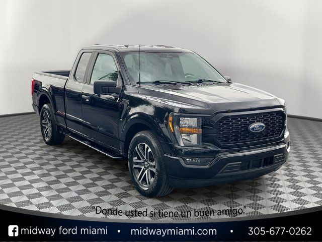 Black Metallic 2023 Ford F-150 XL SuperCab RWD Pickup Truck 4X2 Automatic