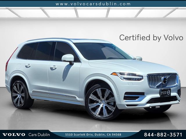 Crystal White Metallic 2024 Volvo XC90 SUV / Crossover All-Wheel Drive Automatic