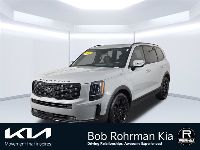 Wolf Gray 2022 Kia Telluride SUV / Crossover All-Wheel Drive 8-Speed Automatic