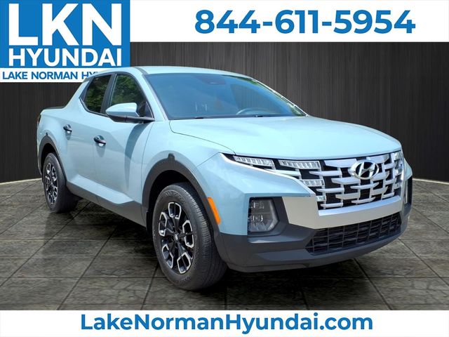 Blue / Stone 2024 Hyundai Santa Cruz Pickup Truck Front-Wheel Drive 8-Speed Automatic