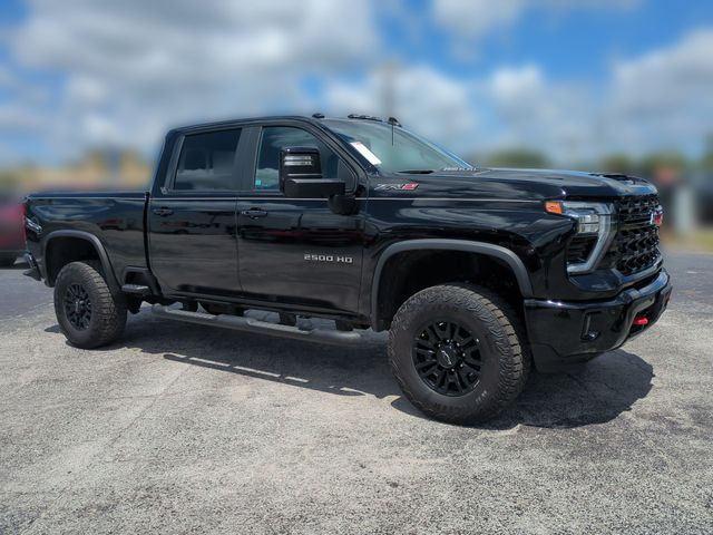 Black 2025 Chevrolet Silverado 2500HD Pickup Truck Four-Wheel Drive Automatic
