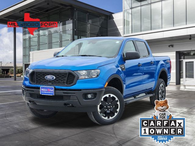 2021 Velocity Blue Metallic Ford Ranger XL 4X4 Truck