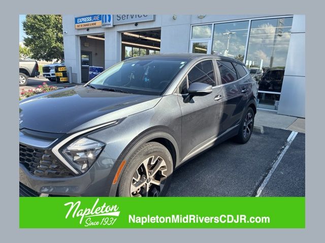 Gravity Gray 2023 Kia Sportage SUV / Crossover Front-Wheel Drive 8-Speed Automatic