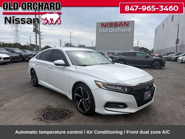  2018 Honda Accord Sedan Front-Wheel Drive Continuously Variable Transmission