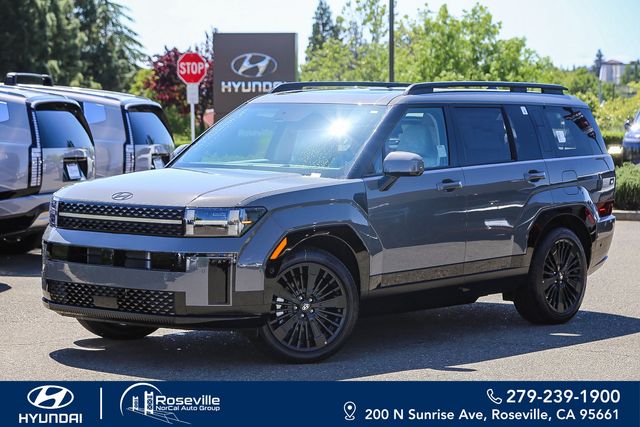 Hampton Gray 2026 Hyundai Santa Fe Hybrid Calligraphy AWD SUV / Crossover All-Wheel Drive 6-Speed Automatic