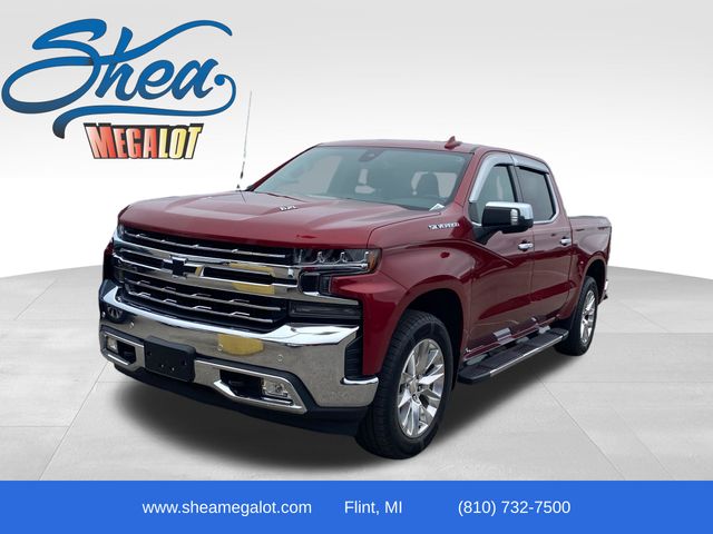 Cajun Red Tintcoat 2019 Chevrolet Silverado 1500 Pickup Truck Four-Wheel Drive Automatic