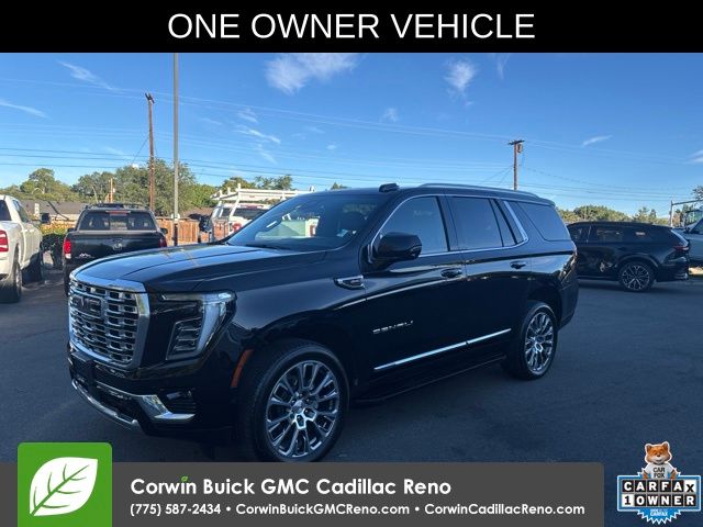 Onyx Black 2025 GMC Yukon SUV / Crossover Four-Wheel Drive