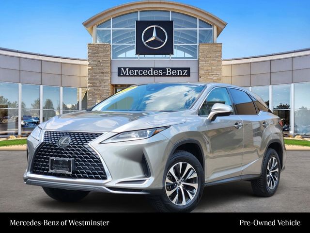 Silver 2020 Lexus RX SUV / Crossover Front-Wheel Drive 8-Speed Automatic