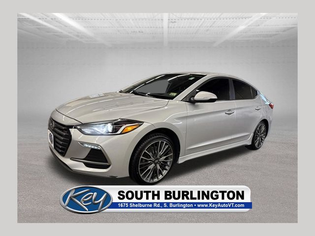 Symphony Air Silver 2018 Hyundai Elantra Sedan Front-Wheel Drive 7-Speed Automatic