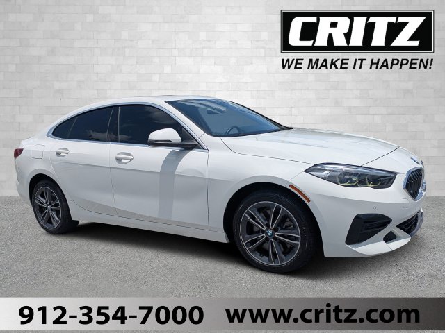 Alpine White 2022 BMW 2 Series Sedan Front-Wheel Drive 8-Speed Automatic