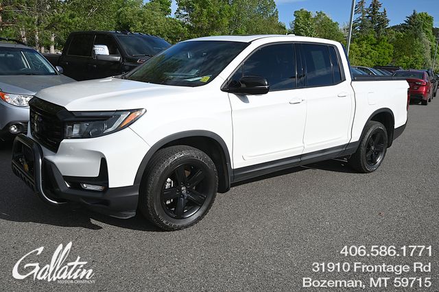 White 2023 Honda Ridgeline Pickup Truck All-Wheel Drive 9-Speed Automatic