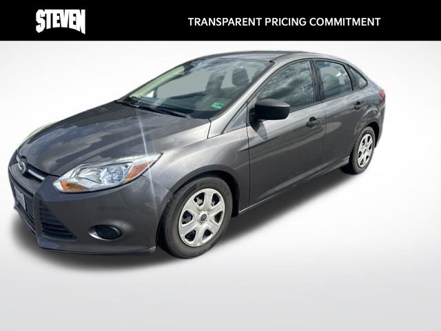 Sterling Gray Metallic 2013 Ford Focus Sedan Front-Wheel Drive 6-Speed Automatic