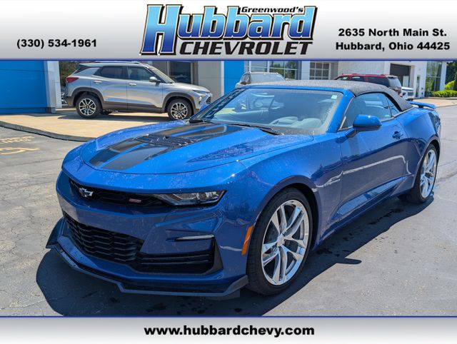 Riverside Blue Metallic 2023 Chevrolet Camaro 2SS Convertible RWD Convertible Rear-Wheel Drive Automatic