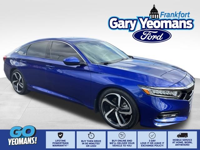 Still Night Pearl 2018 Honda Accord Sedan Front-Wheel Drive 6-Speed Manual