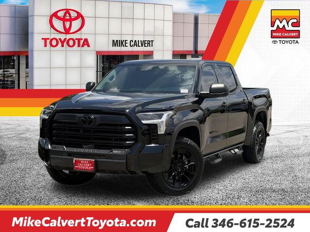 Midnight Black Metallic 2024 Toyota Tundra Pickup Truck Four-Wheel Drive Automatic