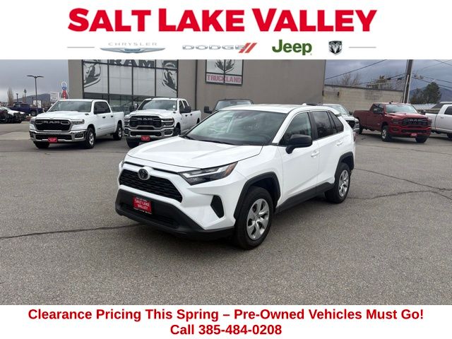 Ice 2024 Toyota RAV4 LE AWD SUV / Crossover All-Wheel Drive 8-Speed Automatic